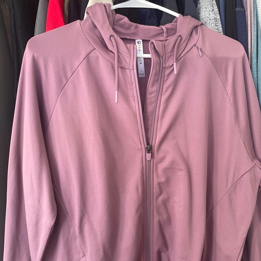 NWOT fabletics zip up